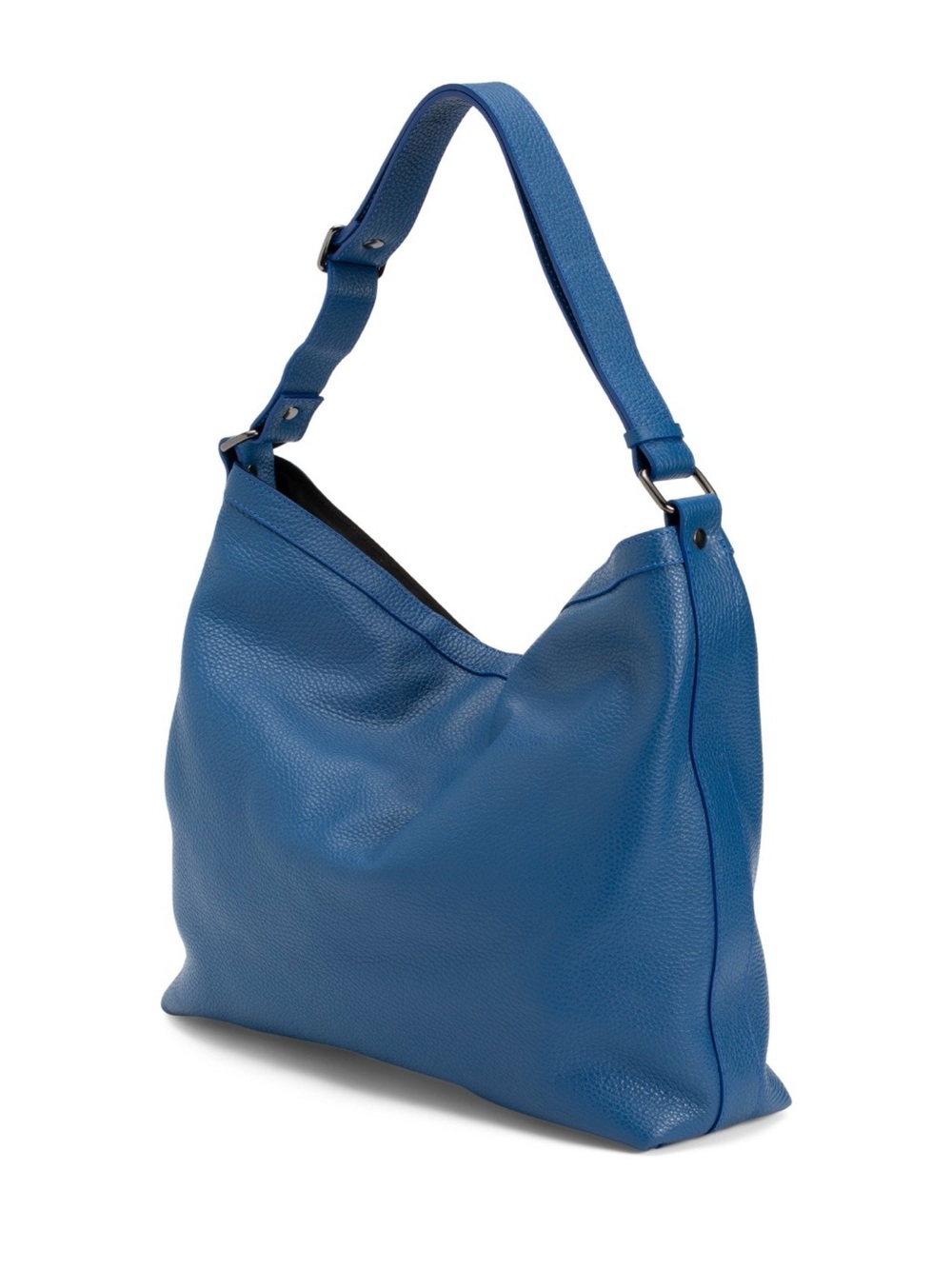 IO PELLE  Made in Italy Leather Small Skull Embossed Hobo Bag